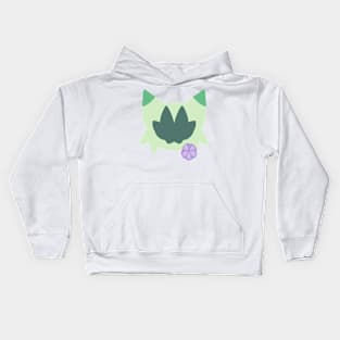 Grass Cat Kids Hoodie